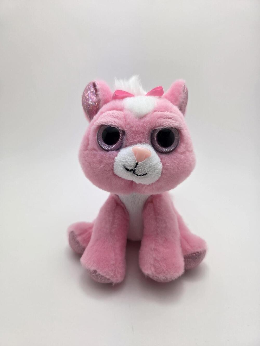 Russ Lil Peepers Plush “Bubblegum” the Pink Chihuahua Grumpy Face (5 inch)
